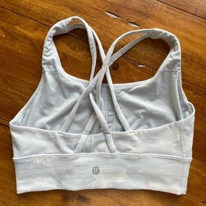 Lululemon Camo Energy Bra Long Line